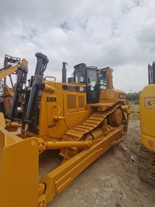 Ikinci el inşaat makine ekipmanları kullanılan kedi D8R kullanılan buldozer makinesi kedi D8R buldozerler