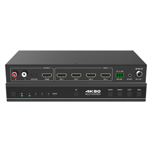新型4K60hz多查看器HDMI 4x1 HDMI 2.0b，HDCP 2.2 - Product Image 1