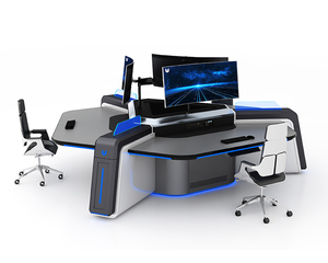 Nền tảng trung tâm chỉ huy hiển thị phòng thí nghiệm trường học Lysin công nghệ máy trạm văn phòng thép hiện đại để phân tích dữ liệu - Product Image 3