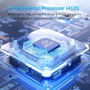 Новый бизнес-ноутбук 14,1 дюймов с процессором Intel J4125 8 ГБ оперативной памяти Win 10/11 128/256/512 ГБ/1 т SSD для персонального программирования - Product Image 3
