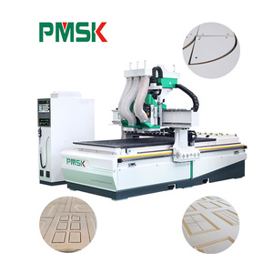 Fornitura di fabbrica di legno pannello mobile 3 assi Cnc macchina di nidificazione con caricamento automatico e scarico Router Cnc - Product Image 1