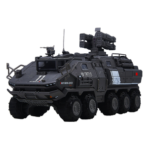 Authorization 1:50scale Alloy Metal Transport <strong>Model</strong> Truck Die Cast Personnel Carrier Alloy Car <strong>Model</strong> Toys - Product Image 1