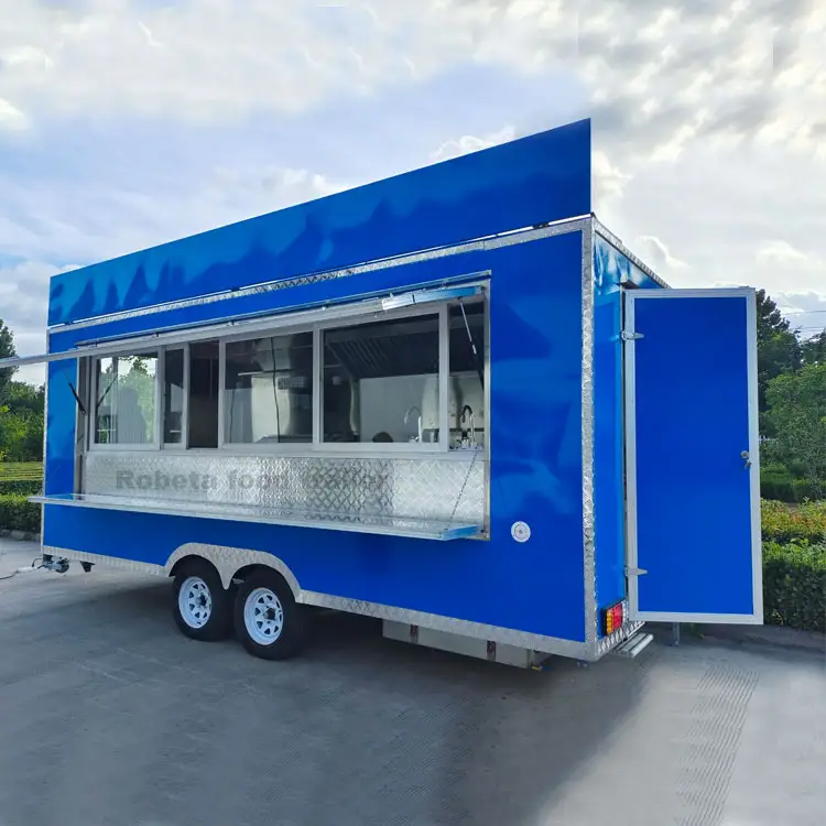 Foodcaminhão carrinho de venda quente para comida, caminhão móvel de café