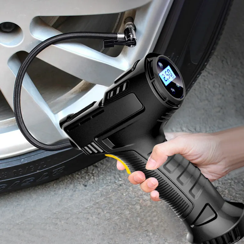 Gonfiaggio portatile senza fili pompa per pneumatici per auto compressore d'aria pompa ad aria elettrica per auto Mini pompa ad aria portatile per pneumatici per auto