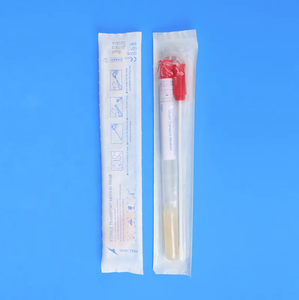 I02 I05 tıbbi tek kullanımlık plastik steril mikrofiber taşıma koleksiyonu tüp plastik ile çubukla-orta olmadan akın - Product Image 4