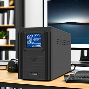 Intelligent 600VA <strong>UPS</strong> High Load Single-Phase 12V Mini <strong>Backup</strong> Power Supply <strong>Offline</strong> LCD <strong>UPS</strong> for <strong>Computers</strong> and Printers - Product Image 5