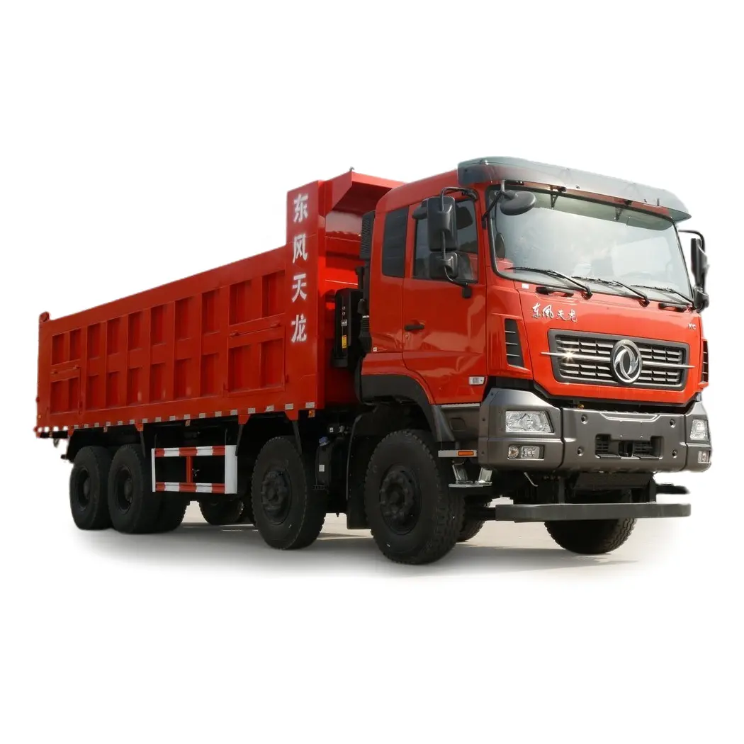 Camion à benne basculante DF 420PS 45 tonnes 8X4 camions à benne basculante hydraulique boîte ouverte démolition de charbon transport de mines de déchets camions à benne basculante pour Sal