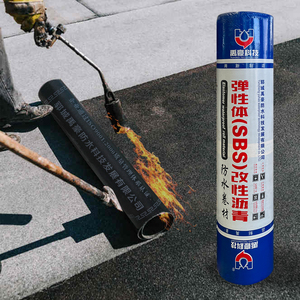 4mm ngọn đuốc lửa SBS sửa đổi bitum phim lợp màng chống thấm nước CE chứng nhận 5 + năm bảo hành cho phòng tắm và nhà kho - Product Image 1