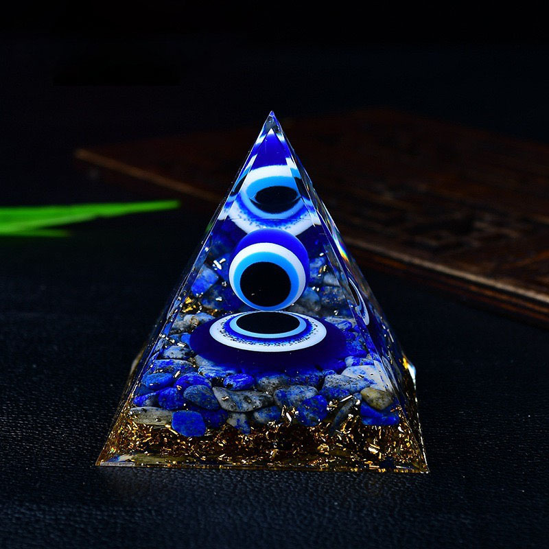 T6 - Lapis+Blue agate ball