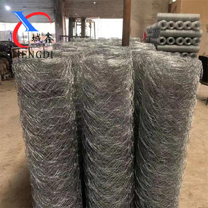 Protezione del pendio ad alta resistenza 80mm, 100mm rete tessuta gabbione rete Rockfall prezzi dei rotoli di rete metallica zincata - Product Image 4