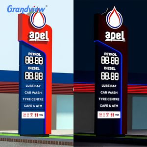 Chất lượng cao nhà máy bán buôn tùy chỉnh chiếu sáng logo <span class=keywords><strong>wayfinding</strong></span> dấu hiệu <span class=keywords><strong>Directional</strong></span> pylon <span class=keywords><strong>signage</strong></span> cho đường phố dấu hiệu - Product Image 5