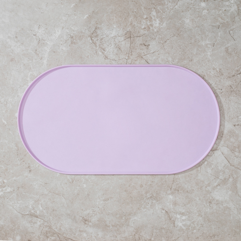 Set de table ovale violet (silicone)