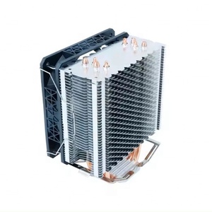 Ruiquan Aluminium Lamellen Design Kühler Kühler 6 Kupfer Heatpipes Kühlkörper CPU Prozessor Kühler Kühler Lager CPU Lüfter