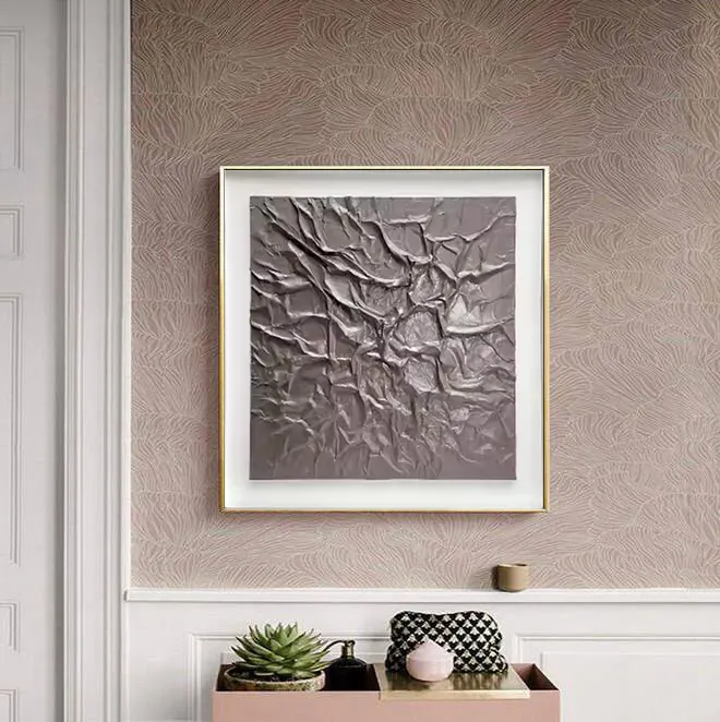Decoración del hogar textura 3D pinturas a mano ilustraciones abstractas pinturas de arte lienzo cuadro de pared