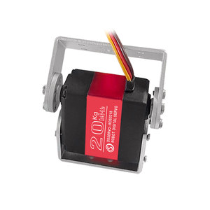 RDS3218เซอร์โวดิจิตอล RC แบบเพลาคู่แรงบิดสูง20กก. พร้อมเซอร์โว270องศา180องศากันน้ำที่ยึดตัวยู IP66สไตล์ของเล่น - Product Image 6