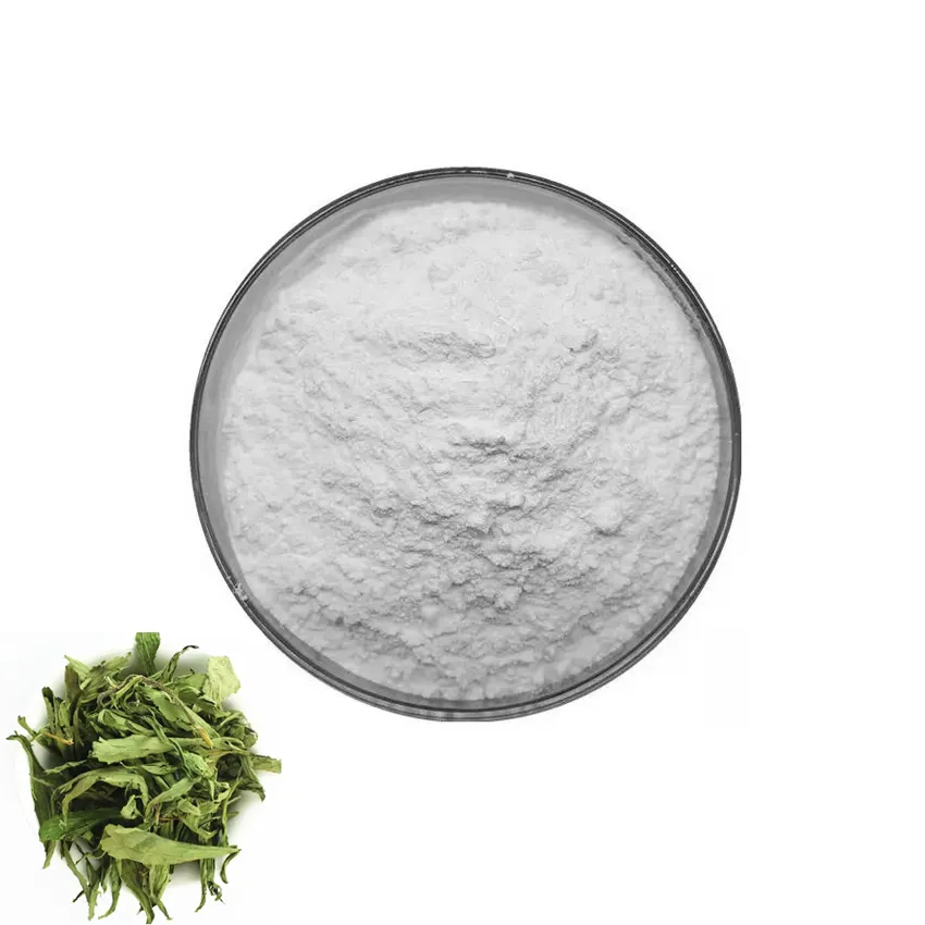 Natural Sweetener Stevia Leaf Extract 90% Steviol Glycosides for Food and Beverage