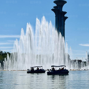 Anpassbares LED-Licht für Musik brunnen im Freien Werkseitig gesteuertes Programm für die Floating Stone Garden der Lake Water Dance Show - Product Image 5