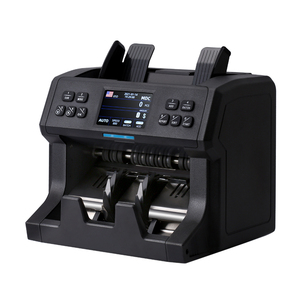 High Quality Good Price UV/MG Front Loading <strong>Note</strong> Counter <strong>Double</strong> <strong>CIS</strong> Mix Currency Value <strong>Machine</strong> with Print USB Update Program - Product Image 1