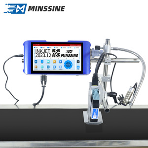 Dati variabili data di scadenza numero di serie QR automatico codificatore online MS-T100 batch stampante a getto d'inchiostro