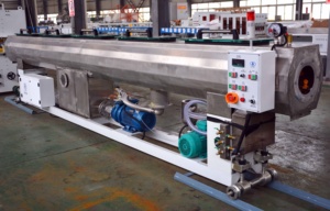 On-line Full Automatic Controlled 16-32mm <strong>PVC</strong> Electric Conduit Pipe <strong>Tube</strong> Package Making Machine for Output 8/10/12 Tons/day - Product Image 4