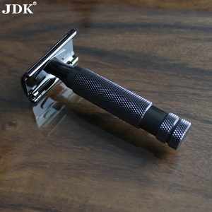 JDK yüksek kalite erkek güvenlik jilet çift kenar fantezi kolu ve fırça ile özelleştirilmiş klasik tıraş bıçakları - Product Image 5