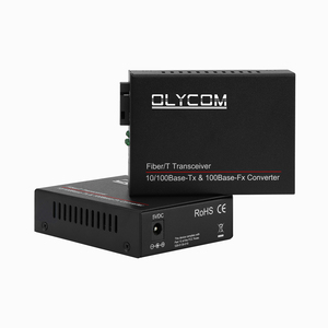 Fast <strong>Ethernet</strong> Fiber Optic <strong>Ethernet</strong> Converter 10/100M Single-Mode Bi-Directional Transceiver SC to RJ45 20km - Product Image 2