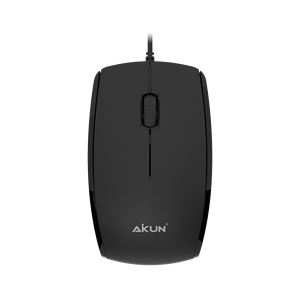 AIKUN KM35 Office Home Ratón óptico con cable <span class=keywords><strong>3D</strong></span>, 1200DPI, Cable USB, Rueda de goma, Plug and Play - Product Image 1