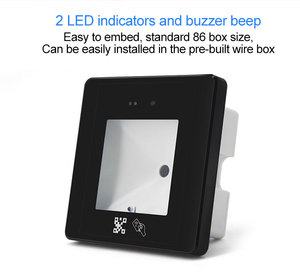 Customized Wired Datamatrix <strong>Reader</strong> NFC Embedded 2d Barcode <strong>Reader</strong> RJ45 Access Control QR <strong>Code</strong> Scanner - Product Image 6