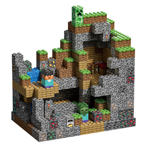 Juego de bloques de construcción compatibles innovadores, cubos cuadrados DIY de 1,6 cm para juegos creativos de niños, patrón personalizable de estilo Minecraft - Product Image 6