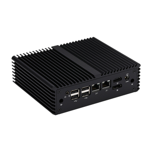 Qotom N5105处理器5 RS-232无风扇嵌入式工业迷你电脑2 Realtek千兆局域网Q10722X迷你电脑