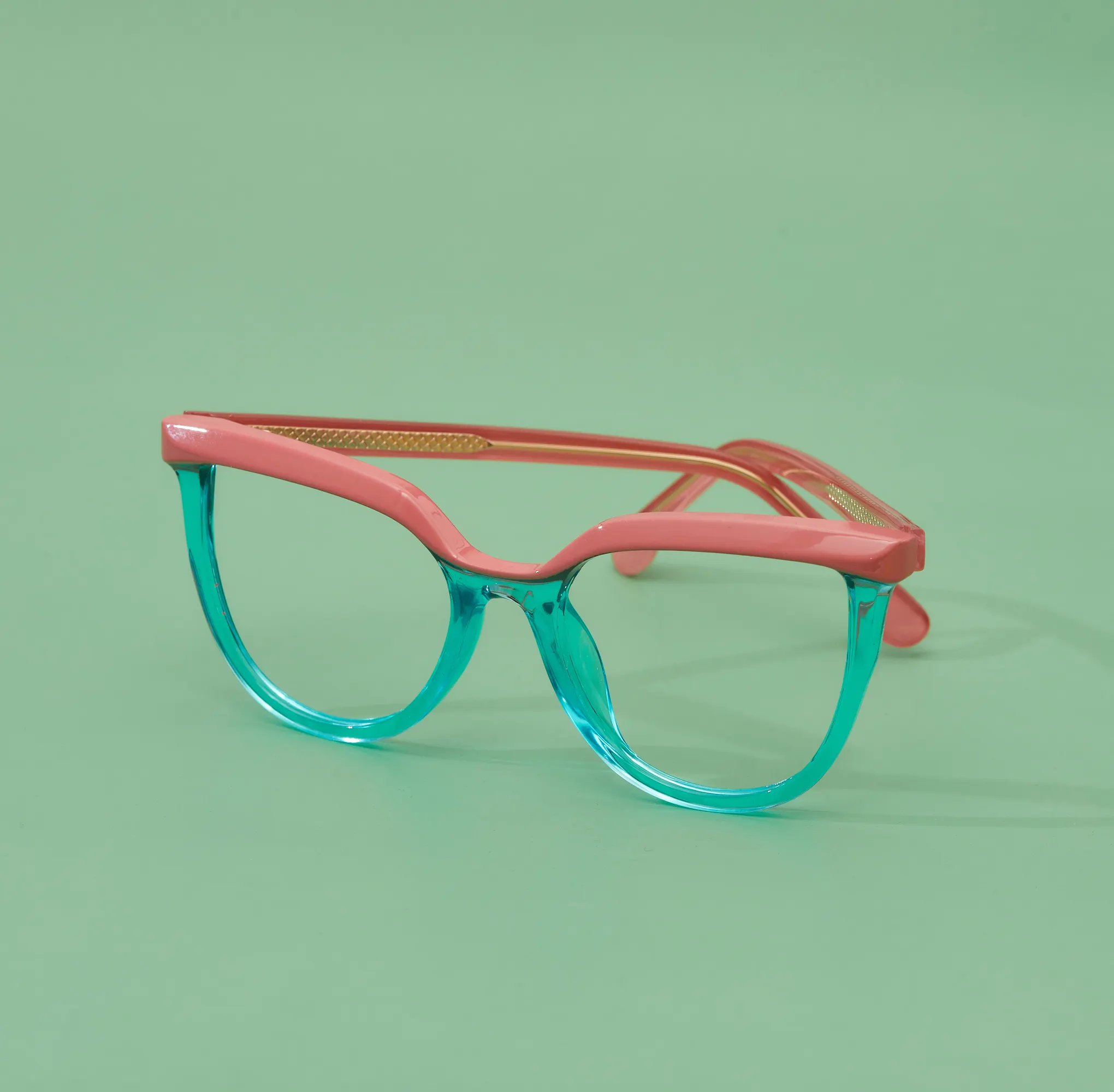 82032 패션 안경 프레임 안티 블루 라이트 차단 안경 여성 캔디 다채로운 광학 TR 프레임 CP 플러그인 안경