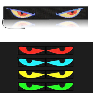 Voll farbige 5V programmier bare flexible LED-Anzeige Devil Eyes Light LED-Schilder Bildschirm platte mit APP-Steuerung für Aut ofens ter - Product Image 6