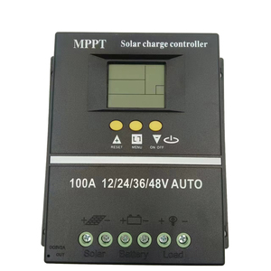 PWM MPPT контроллер солнечного заряда 60A 80A 100A 12v/24v/36v/48v выключенный контроллер солнечной батареи USB выход 5V/2A - Product Image 3