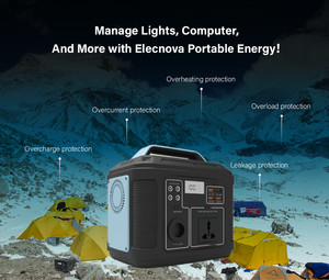 Generador de energía modelo caliente Elecnova con inversor de 3KW, batería de 300 Wh, sistema de almacenamiento de energía portátil para el hogar y la Oficina - Product Image 4