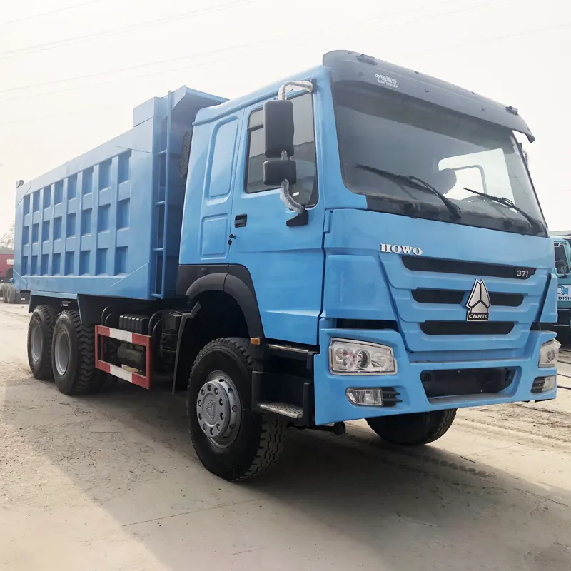 Liangshan caminhão basculante sinotruk Howo 371HP 375HP usado caminhão sino