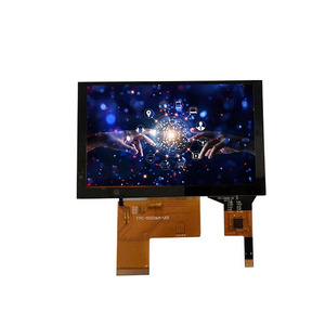 Factory Custom 5 Inch 800*480 Landscape Touch Screen Ips <strong>Lcd</strong> <strong>Display</strong> <strong>Module</strong> with RGB 24bit Interface for Coffee <strong>Machine</strong> - Product Image 2