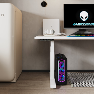 博标现代高品质定制家用站立式办公桌，简易电动可调电脑桌 - Product Image 5