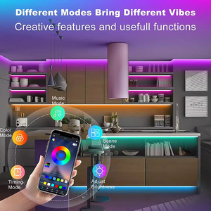 <span class=keywords><strong>LED</strong></span> şerit 12v SMD 5050 RGB <span class=keywords><strong>LED</strong></span> şerit Bluetooth denetleyicisi iç mekan aydınlatması arka ışık <span class=keywords><strong>LED</strong></span> TV esnek <span class=keywords><strong>LED</strong></span> şerit CE RoHS <span class=keywords><strong>LED</strong></span> - Product Image 4