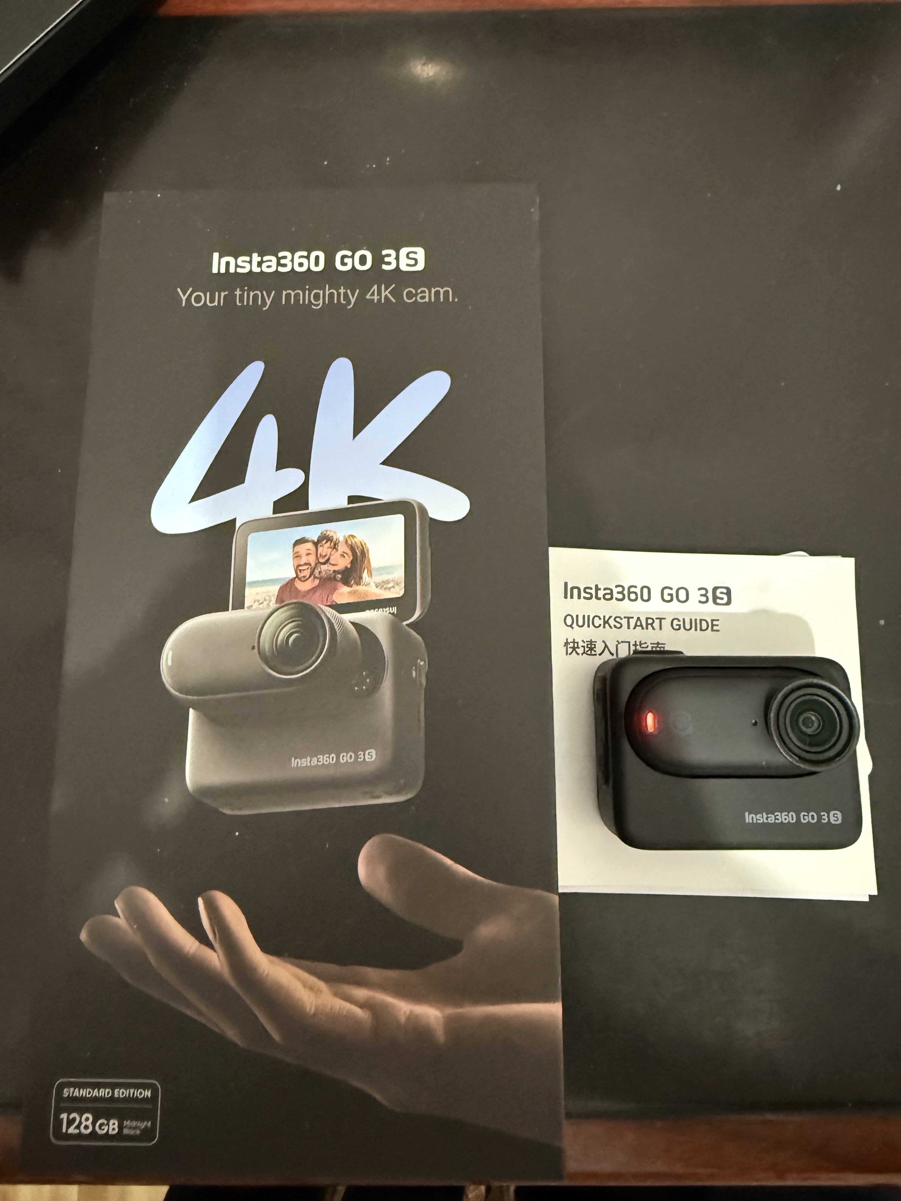 Insta360 GO 3S noir