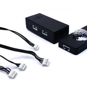 USB 12 LEDs แฟลชโหมดเสียงการควบคุมระยะไกลภายใน RGB รถแสงดาวแถบไฟ RGB นำแสง - Product Image 5