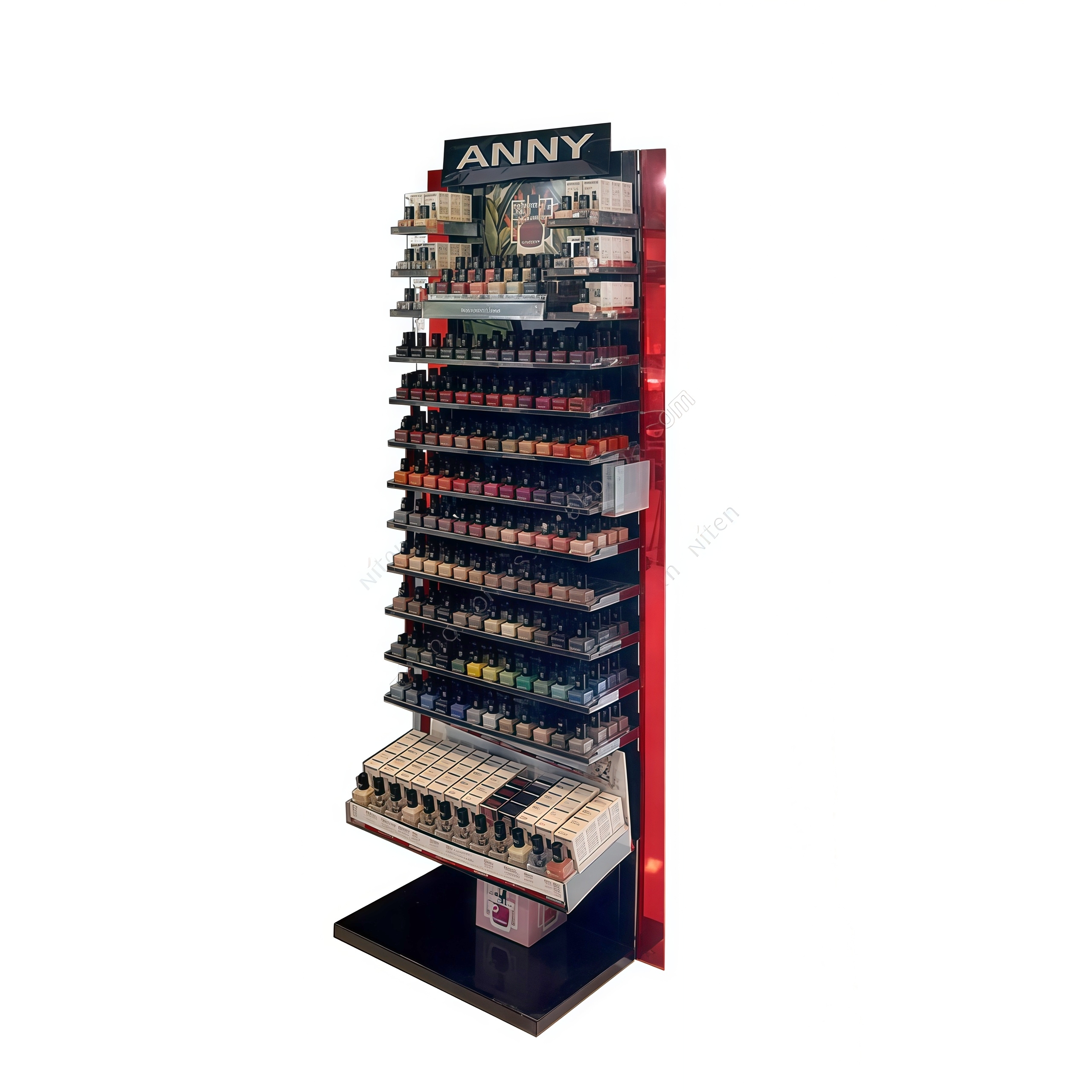 Nail Polish Floor Display Rack
