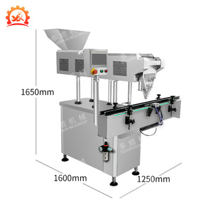 Máquina de embotellado de conteo de 8 líneas multifuncional, para tabletas y cápsulas, completamente automática, 1 unidad - Product Image 2