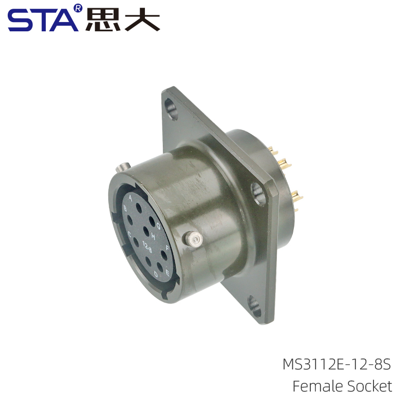 MS3112E-12-8S Female Socket