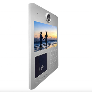 10,1 Zoll 1080P HD Video Smart Door Phone Zwischengesprächssystem mit Fingerabdruck-Sperre und TCP/IP-Sicherheit kompatible intelligente Schlösser
