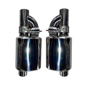2.5&quot; <strong>Tip</strong> on Single Exhaust Muffler <strong>Valve</strong> Cutout Exhaust Silencer With Wireless Remote Controller - Product Image 5