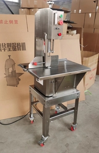 ビーフフィッシュチキン肉屋加工加工食品用肉切りマルチブレード骨カッターソーマシン - Product Image 4