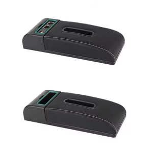 Kolçak Heightening Pad ile evrensel araba koltuğu uyumluluk merkezi konsol kol dayama kutusu kapağı araba kol dayama ile USB - Product Image 6