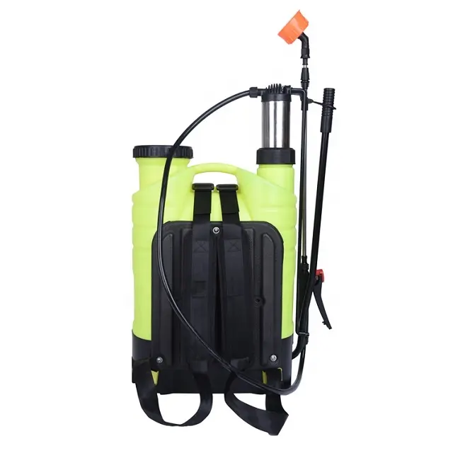 Mochila rociadora eléctrica 2 en 1, 16l, batería recargable, pulverizador con motor eléctrico