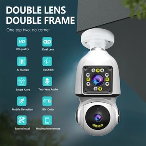 Mini cámara inalámbrica con bombilla de grado de seguridad para el hogar Wifi con sensor de imagen CMOS compatible con cámara interior con Zoom - Product Image 2