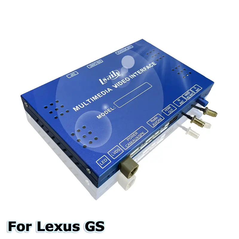 8 + 128 ГБ Android 11 CP AA интерфейс для Lexus GS450h GS200t GS300 GS350 2012-2020 беспроводной Автомобильный видеоинтерфейс от Lsailt